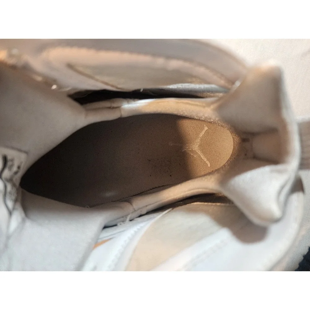 Air Jordan 7 Retro Mens 12.5 Pure Money Pure Platinum White Silver 304775-120